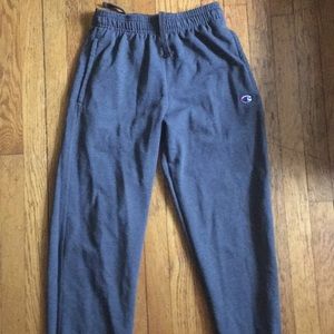 gray champion sweatpants